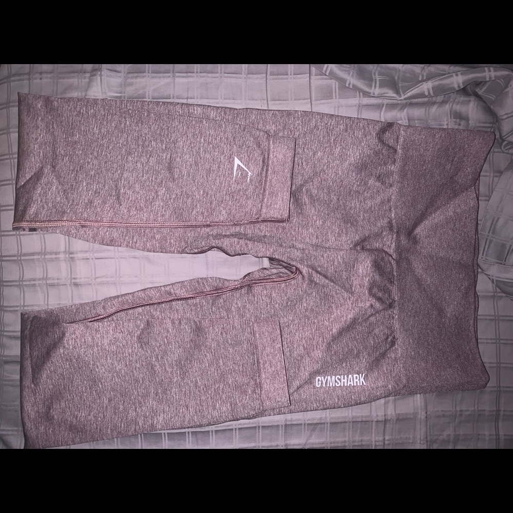Gymshark pink marl seamless leggings